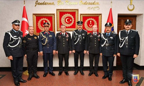  Irak Federal Polis Kuvvetleri Komutanlığı Ani Müdahale Tümen Komutanlığı Heyetinin Ziyareti